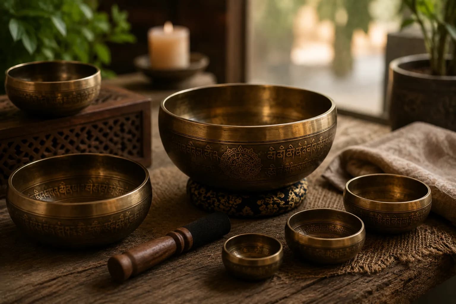 Singing Bowls inspection Nepal quality control