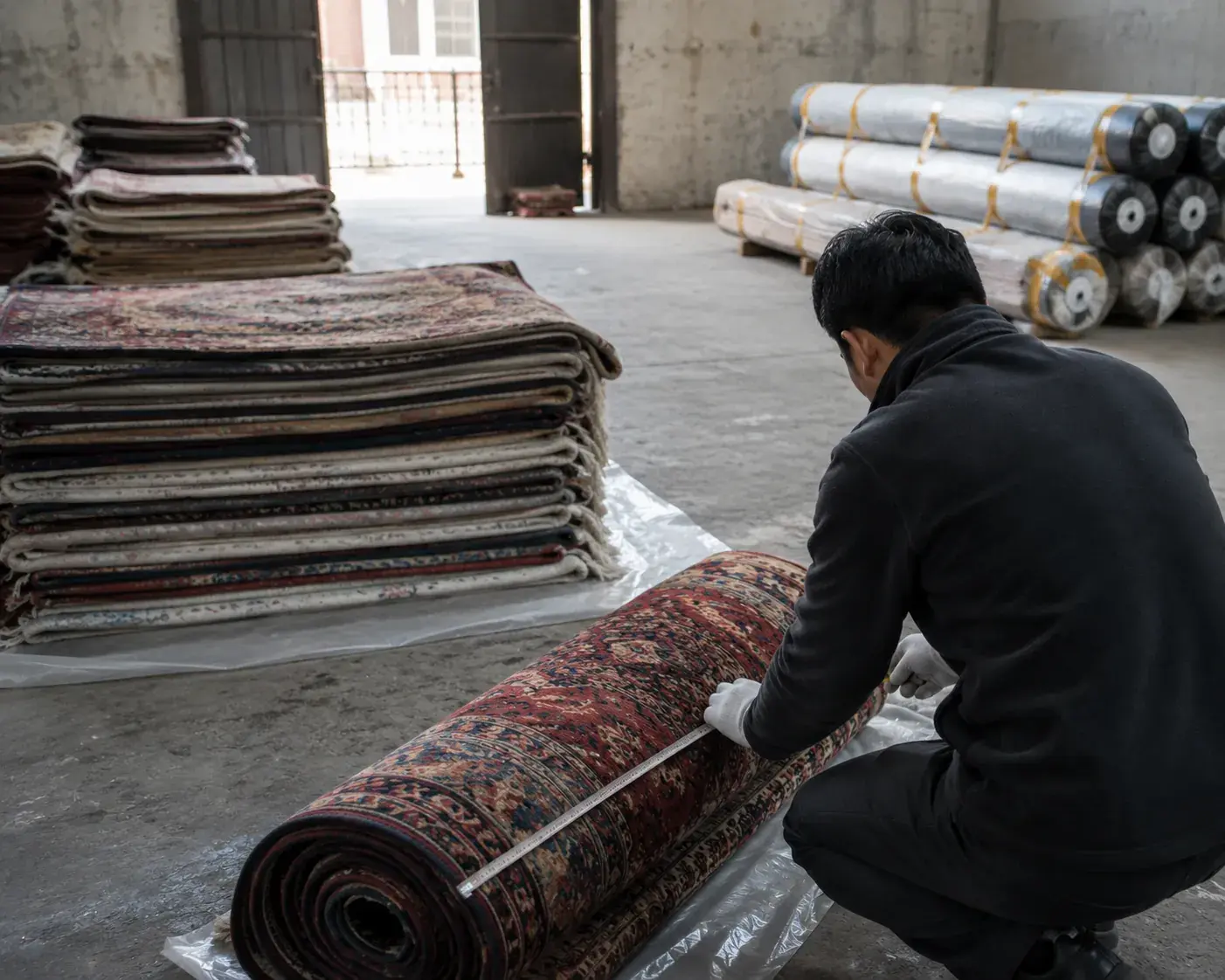 Factory audit during supplier verification at a Nepal manufacturing facility
